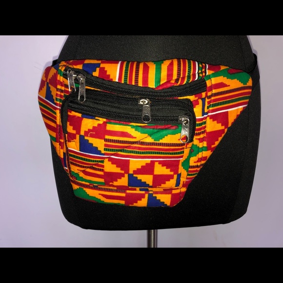 kente fanny pack